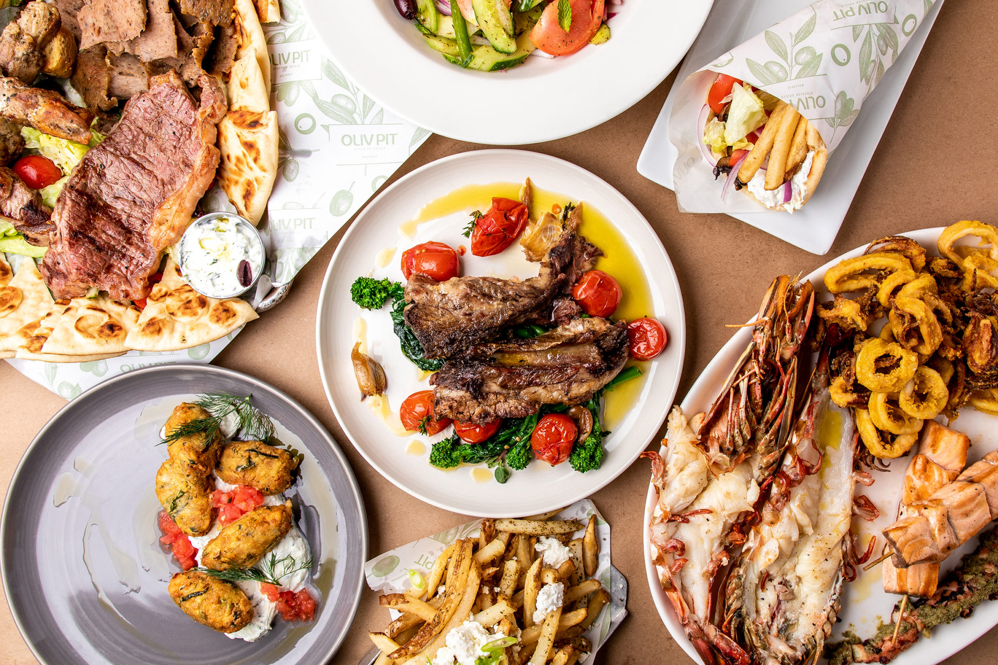 Oliv Pit Athenian food Mediterranean Restaurant